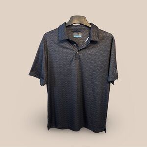 PGA Tour - Short Sleeve Polo - Men's Large, Color: Gray - Like New
